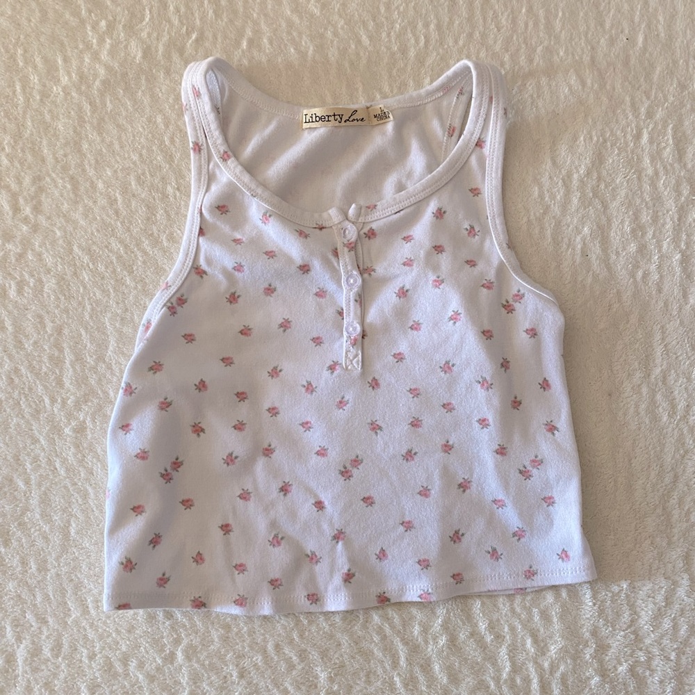 🖤3 FOR $12🖤 Y2K STYLE FLORAL TOP